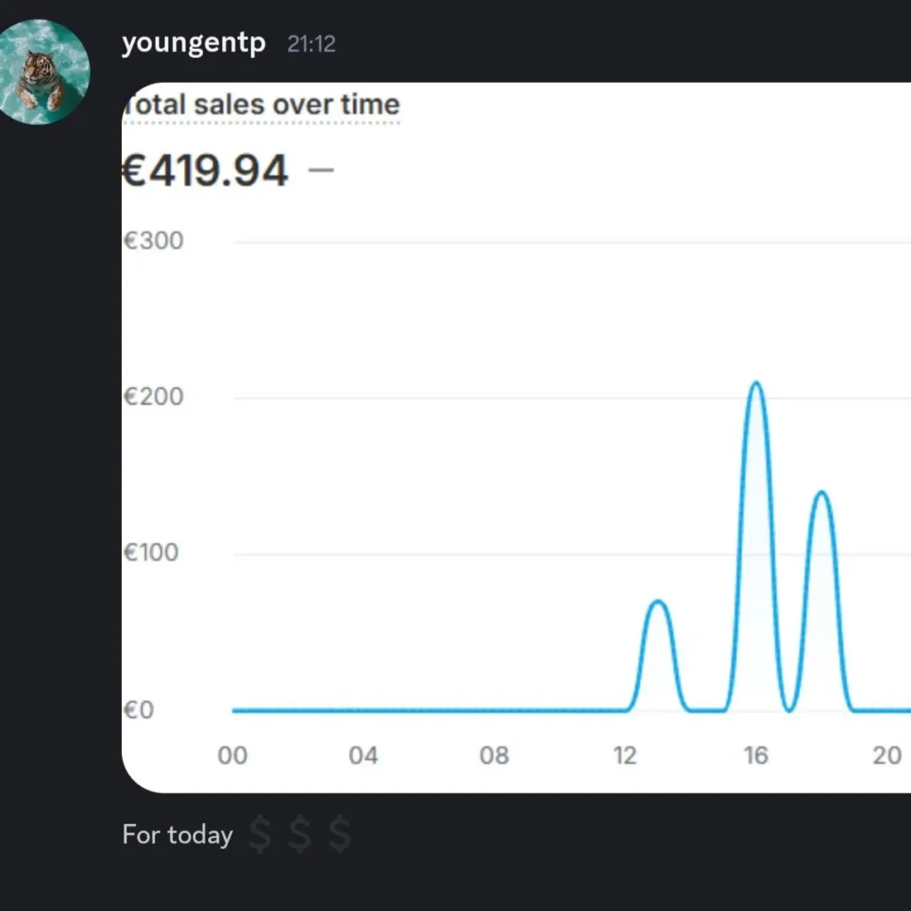 Mobile preview of product page